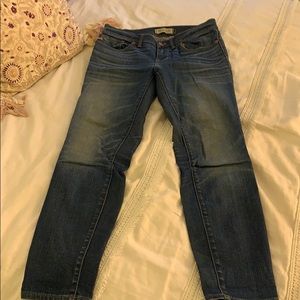 Madewell Mid-Rise Skinny Jeans: Blue